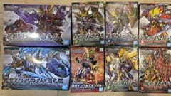 삼국 창걸전&SDW HEROES 8점 세트(유후시난주&아카토마 등) 미조립