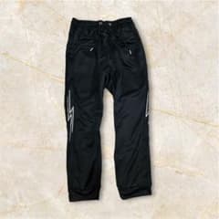 【美シルエット】セットアップ 上下セット ジャージ スウェット 黒 【M】のサムネイル