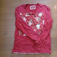 ピンクハウスの真っ赤な長袖Tシャツのサムネイル