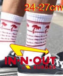 In-N-Out Burger ソックス　S/M(24-27cm)のサムネイル