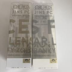 ワンピース JINS PC 空ケース、フィギュア ルフィ サンジ 2体のサムネイル