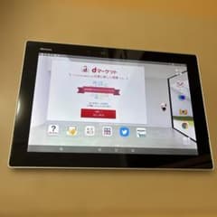 SIMフリーAndroidタブレットF-02K arrows Tabホワイト美品 - メルカリ