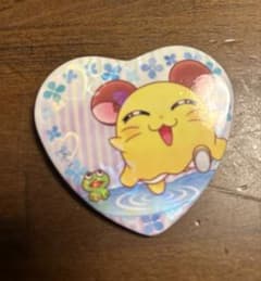 ● ハム太郎　ハムタウンショップ　缶バッジ　うみ　ちび丸ちゃんのサムネイル