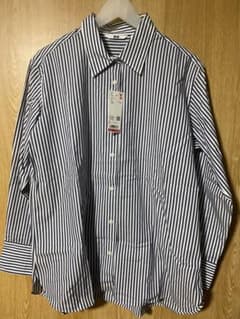 ユニクロ(UNIQLO) コットンストライプシャツのサムネイル