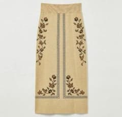 Eaphi SCARF MOTIF KNIT SKIRTのサムネイル