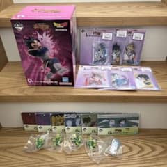 一番くじ ドラゴンボール スペクタクルバトル D賞 ベジータ おまけ17点のサムネイル