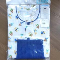 しろまる様専用　半袖腹巻付きパジャマセット　男の子のサムネイル