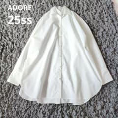 美品 ADORE 25ss UNiPH ファンクショナルタイプライターブラウス 