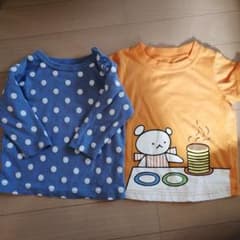 【2枚セット】こぐまちゃん ドット Tシャツのサムネイル