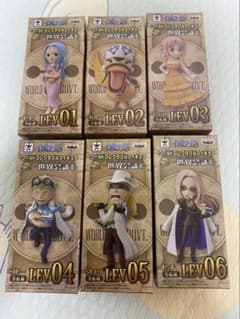ワーコレ　ワンピース 世界会議１　開封品６種セットのサムネイル