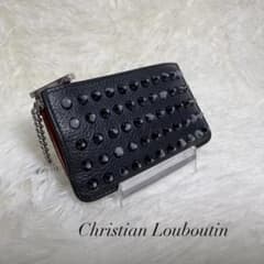 付属品付き】Christian Louboutin スタッズ コインケース - メルカリ