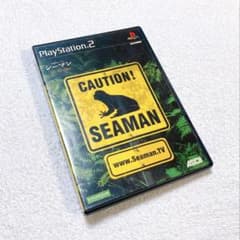 【 プレステ2 ソフト 】シーマン 説明書無しのサムネイル