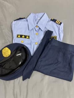 ポリス コスプレ衣装 シャツ 帽子 セットのサムネイル