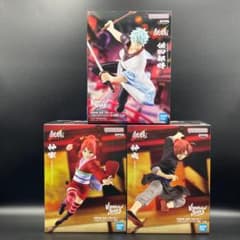 ☆銀魂 吉原大炎上 Vibration Stars 銀時 神楽 神威 3点セット