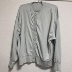 ユニクロ UVカット カーディガン ミントグリーン Lのサムネイル
