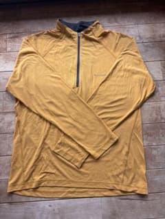 mont-bell ハーフジップ長袖Tシャツ マスタードのサムネイル