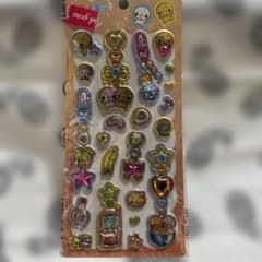 なっとうちゃん　ぷくキラシール