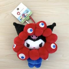 【万博限定】 サンリオ ミャクミャクなりきり ぬいぐるみクロミカラビナ付き 万博 ミャクミャク なりきりぬいぐるみ カラビナ クロミ マイメロディ