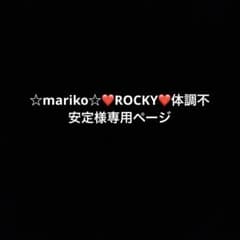 ☆mariko☆❤ROCKY❤体調不安定様専用　1/2シリーズのサムネイル