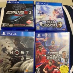 PS4ソフト 4点セットのサムネイル