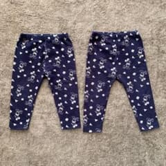 UNIQLO レギンス 80サイズ 2枚セットのサムネイル