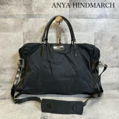 ANYA HINDMARCH 2WAY ナイロン ハンド ショルダー RG528 - メルカリ