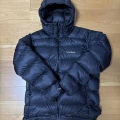 ビ*続様 モンベルライトアルパインダウン 現行モデル ブラックXL 