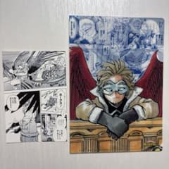 ヒロアカ　ホークス　クリアファイル　ジャンプショップ　原作絵のサムネイル