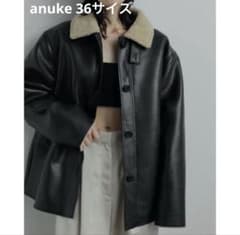 anuke Boa Flight Jacket 36 アンヌーク ボアフライト - メルカリ