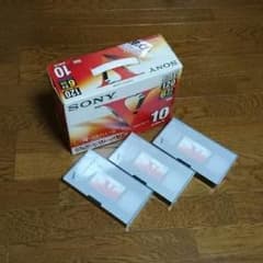 凹 様 専用です！新品【未開封】SONYソニーのVHSビデオテープ３本のサムネイル
