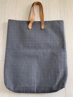 エルメス HERMES アメダバトートバッグ グレーのサムネイル