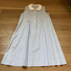 ファミリア 140 FAMILIAR 水色 ワンピース クリーニング済 - メルカリ