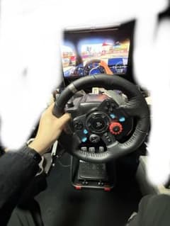 ロジクールG29+シフター＋ペダル＋レーシングホイールスタンド（折り畳む可能）