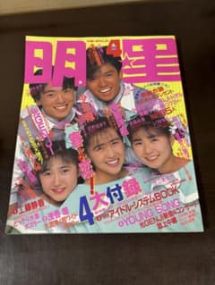 明星 1988年4月号 光GENJI 少年隊 男闘呼組 工藤静香 浅香唯のサムネイル