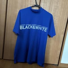 BLACK&WHITE ゴルフウェア メンズ 半袖シャツのサムネイル