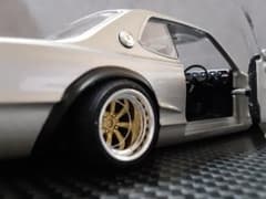Hachette 1/24 日産 箱スカ GT-R カスタム改 ワタナベ金 - メルカリ