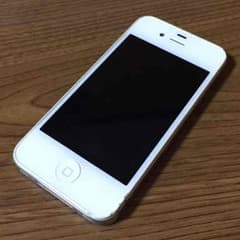 値下げ！iPhone4  32GB  ホワイト ソフトバンクのサムネイル