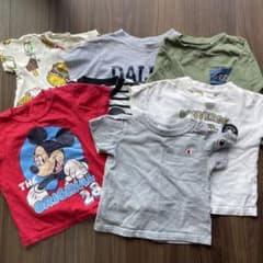 男の子 Tシャツまとめ売り 90 ミッキー、Champion、converse他のサムネイル