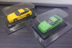 アオシマ ドリフト天国 1/64 ミニカーコレクション 180SX 2台セット