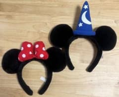 ディズニー カチューシャ 2点セット ミニー 魔法使いの弟子のサムネイル