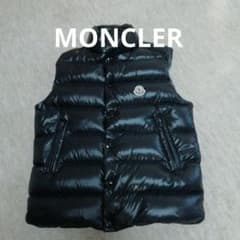 ☆美品 モンクレールダウン ベスト 黒 M ☆のサムネイル