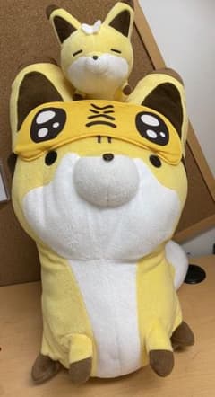 타누키와 츠네의 봉제인형 여우 대소