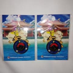 ポケモンセンターオキナワ ロゴピンズ 沖縄限定 オープン記念