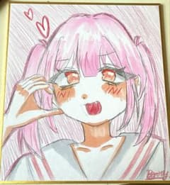 女の子 イラスト オリジナル アナログのサムネイル