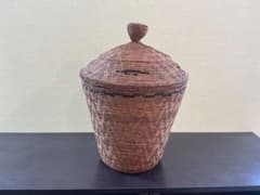 アタ製 蓋付きバスケット 収納かご ランドリーボックス - メルカリ