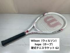 Wilson（ウィルソン）hope（ホープ） 硬式テニスラケット G2 Wilson（ウィルソン）hope（ホープ） 硬式テニスラケット G2 - メルカリ