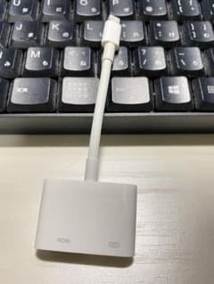 Apple純正ライトニングHDMIアダプター【APPLE MD826AM/A】のサムネイル