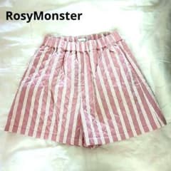 【新品未使用】RosyMonsterキルティングショートパンツベージュ春夏人気 美品】RosyMonster キルティングショートパンツ ピンクF春夏完売人気