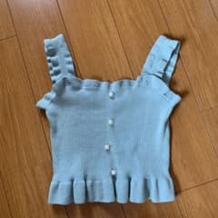 専用　apres jour リブニット　ビスチェのサムネイル