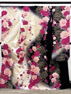 振袖 刺繍 金駒 金彩 紋意匠 牡丹 身丈165cm HKT026 - メルカリ